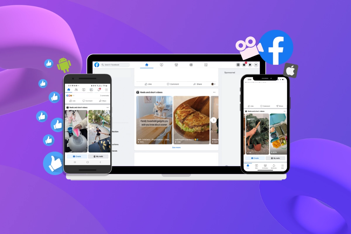 Quảng cáo Reels Facebook sẽ giúp tăng tỉ lệ người xem